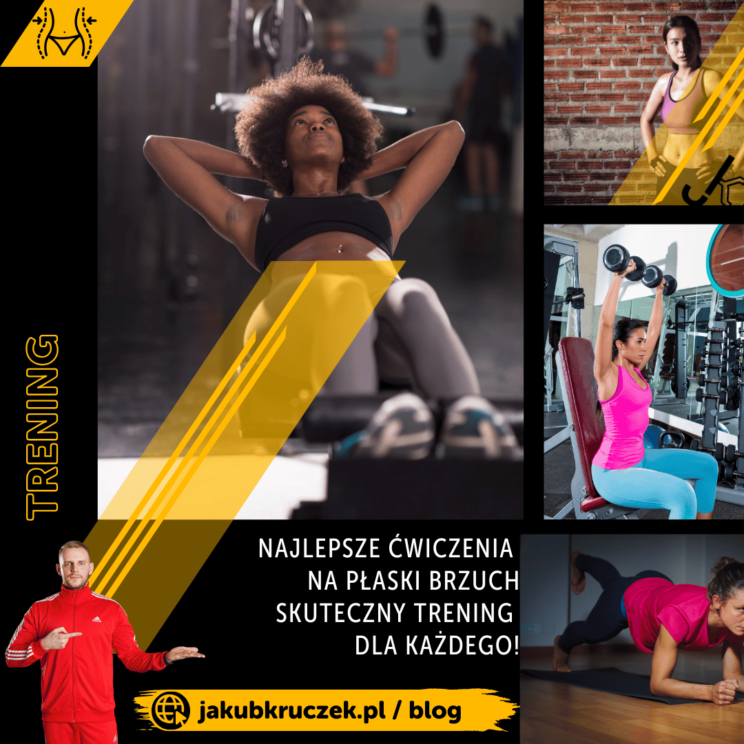 Najlepsze ćwiczenia na płaski brzuch – skuteczny trening dla każdego!