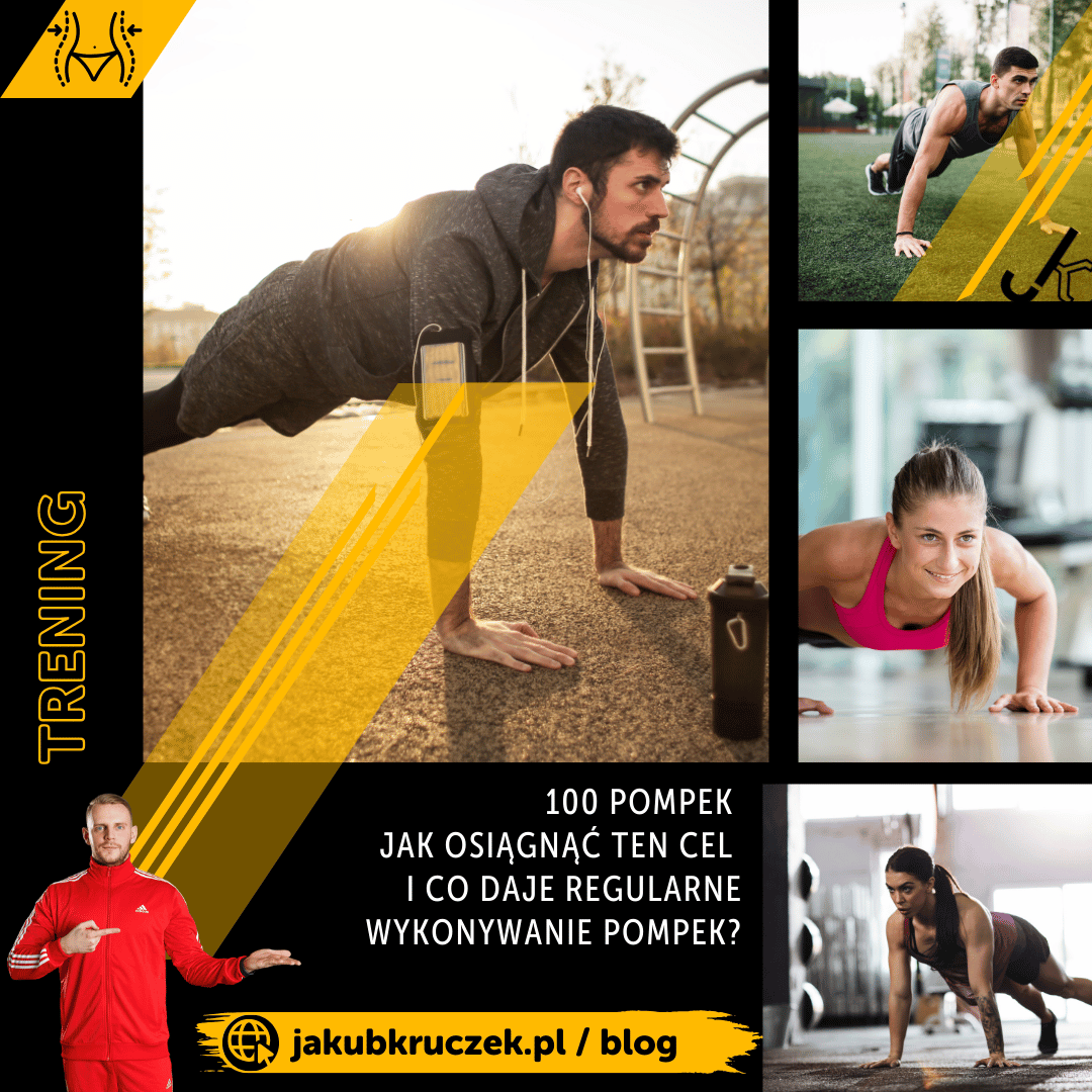 100 pompek – jak osiągnąć ten cel i co daje regularne wykonywanie pompek?