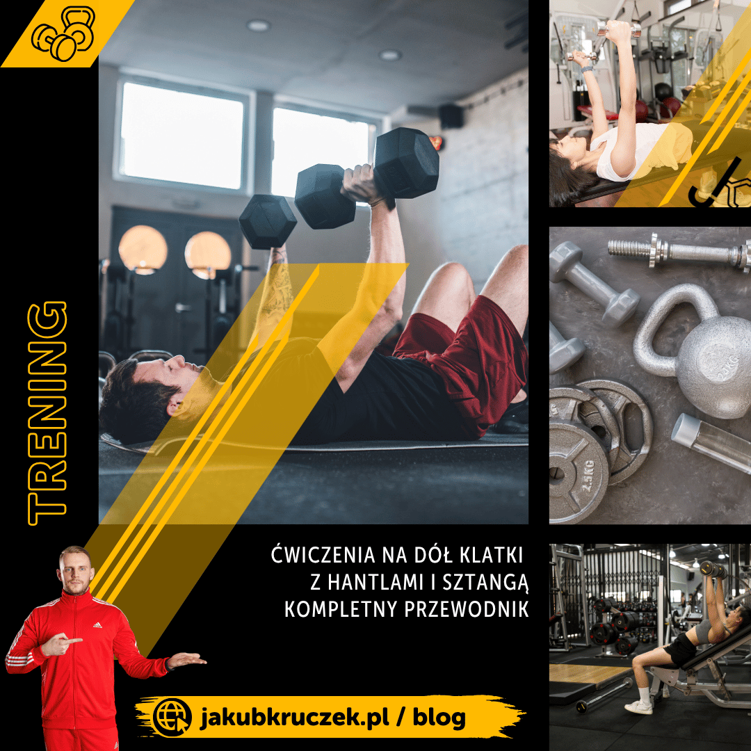 Ćwiczenia na dół klatki z hantlami i sztangą: kompletny przewodnik