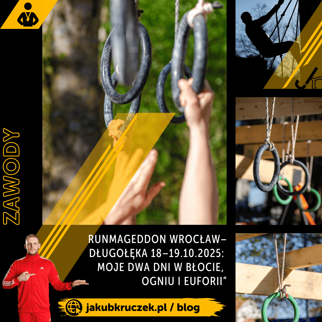 Runmageddon Wrocław–Długołęka 18–19.10.2025: moje dwa dni w błocie, ogniu i euforii