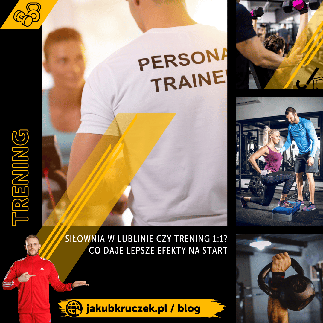 Siłownia w Lublinie czy trening 1:1? Co daje lepsze efekty na start
